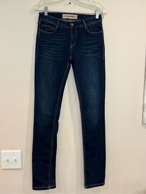 🔥NWOT Etienne Marcel Women's Dark Blue Skinny Jeans Size 27P🔥